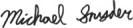 Michael Snyder Signature